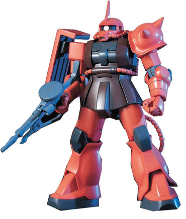 Bandai HGUC 1/144 #32 MS-06S Char's Zaku II "Mobile Suit Gundam" Model Kit Action Figure Model Kit - 112814