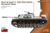 1/72 MiniArt StuG III Ausf. G FEB 1943 PROD. with Winter Tracks 72103