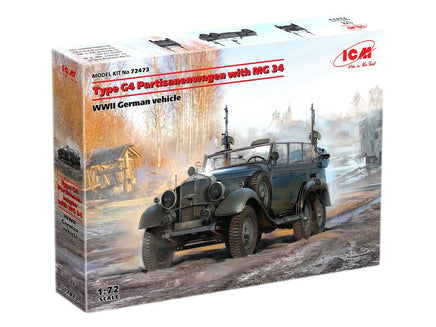 1/72 ICM German Type G4 Partisanenwagen with MG 34 - 72473 - MPM Hobbies