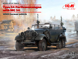 1/72 ICM German Type G4 Partisanenwagen with MG 34 - 72473
