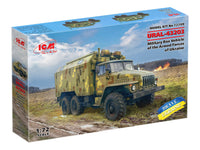 1/72 ICM URAL-43203 Military Box Vehicle Ukraine 72709