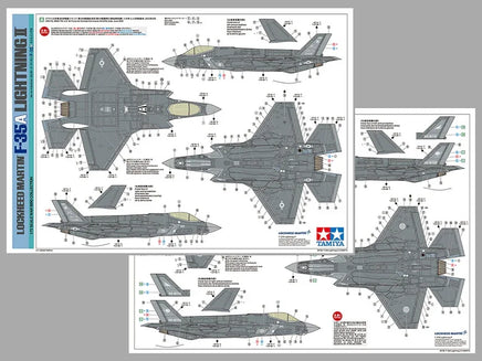 1/72 Tamiya Lockheed Martin F-35A 60792 - MPM Hobbies