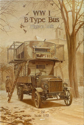 1/72 Roden Type B Bus "Pigeon Loft" - 737 - MPM Hobbies