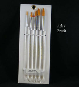 Atlas Brush 800 R Golden Taklon 5 piece set
