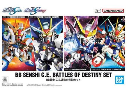 Bandai BB Senshi C.E. Battles of Destiny Set