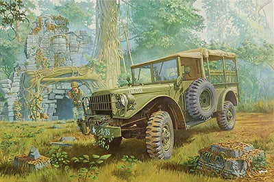 1/35 Roden M37 US 3/4 Ton 4x4 Cargo Truck - 806 - MPM Hobbies