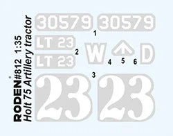 1/35 Roden Holt 75 Artillery tractor - 812 - MPM Hobbies