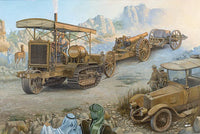1/35 Roden Holt 75 Artillery tracktor w/BL 8-inch Howitzer - 814 - MPM Hobbies