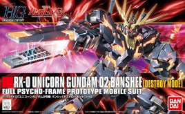 1/144 Bandai HGUC Unicorn Gundam 02 Banshee (Destroy Mode) - MPM Hobbies