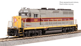 HO Broadway Ltd EMD GP35, EL 2560, Gray/Maroon/Yellow, Paragon4 Sound/DCC/DC