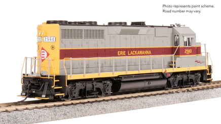 HO Broadway Ltd EMD GP35, EL 2560, Gray/Maroon/Yellow, Paragon4 Sound/DCC/DC - MPM Hobbies