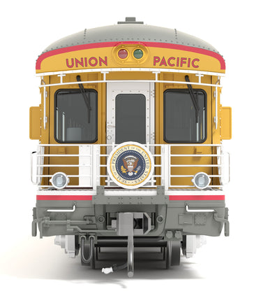 HO Broadway Ltd Union Pacific Business Car, UP #119 "Kenefick", "George Bush Funeral Train" Drumhead 9014