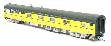 HO Broadway Ltd Chicago & North Western Track Inspection Car, "Fox River", #9107