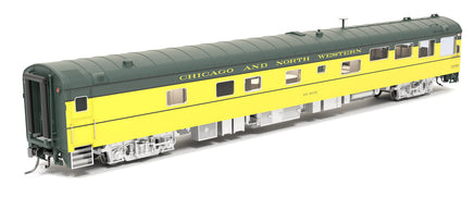 HO Broadway Ltd Chicago & North Western Track Inspection Car, "Fox River", #9107