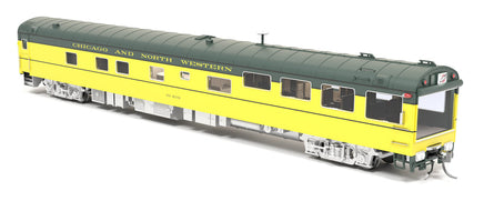 HO Broadway Ltd Chicago & North Western Track Inspection Car, "Fox River", #9107