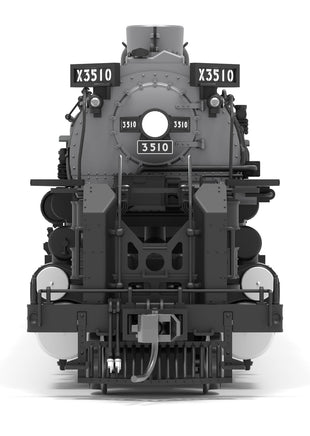 9436 Union Pacific 2-8-8-0 “Bullmoose”, SA-C-2, #3510, Post-1944 Appearance w/ 5SA FWH, TTG Fantasy Paint, No-Sound / DCC-Ready, HO