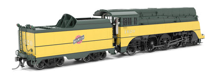 9549 C&NW 4-6-2 "Yellow Jacket", #617, 1952 Appearance, No-Sound / DCC-Ready, HO