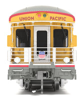 HO Broadway Ltd Union Pacific Business Car, UP #101 "Lincoln", 2020-Present Appearance, UP Shield on Rear 9591