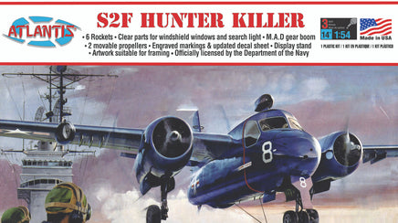 1/54 Atlantis Models S2F Tracker Hunter Killer - 145