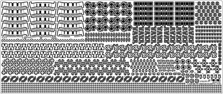 1/350 Pontos Model USS BB-59 Massachusetts 1945 Detail up set (Teak Tone) 37037FN