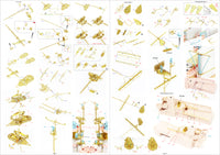 1/350 Pontos Model USS BB-59 Massachusetts 1945 Detail up set (Teak Tone) 37037FN