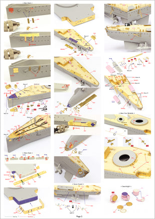 1/350 Pontos Model Admiral Graf Spee 1939 Detail Up Set 35033F1