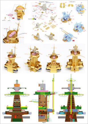 1/350 Pontos Model Admiral Graf Spee 1939 Detail Up Set 35033F1