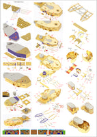 1/350 Pontos Model Admiral Graf Spee 1939 Detail Up Set 35033F1