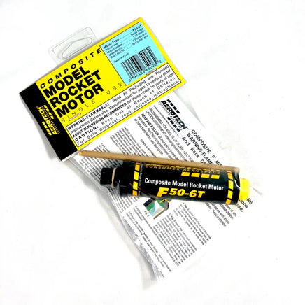 AeroTech F50-6T 29mm x 98mm Single Use 1-Motor Pack 65006