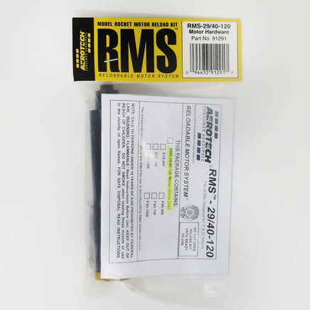 AeroTech RMS-29/40-120 Complete Motor Hardware Set 91291