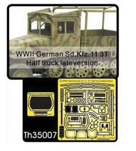 1/35 AFV WWII German Sd.Kfz.11 3 Ton Half Truck - TH35007