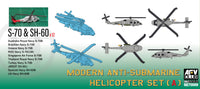 1/700 Modern Anti-Submarine Helicopter Set (A) - SE70009