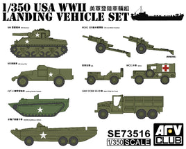 1/350 AFV USA WWII Landing Vehicle Set - SE73516 - MPM Hobbies