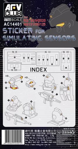 1/144 Sticker for Simulating Sensors - AC14401