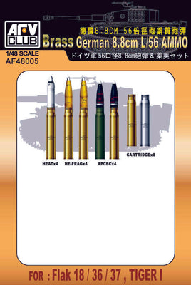 1/48 AFV German 8.8cm L/56 Ammo Set - AF48005