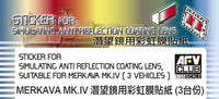 1/35 AFV Sticker Anti Reflection Coating Lens For Merkava Mk.IV - AC35014