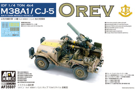 1/35 AFV IDF 1/4 Ton 4x4 Anti-Tank Missile Vehicle M38A1/CJ5 - AF35S97