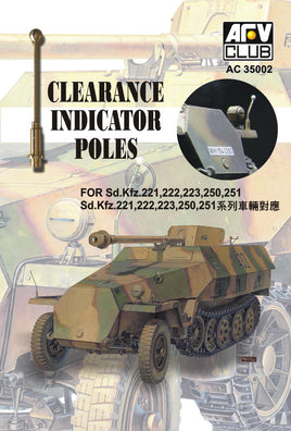 1/35 AFV Clearance Indicator Poles AC35002