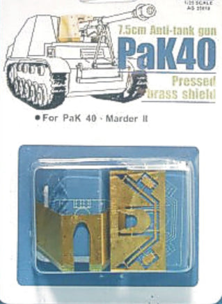 1/35 AFV PaK40 Extra Detail Set Photo Brass Etched - AG35012