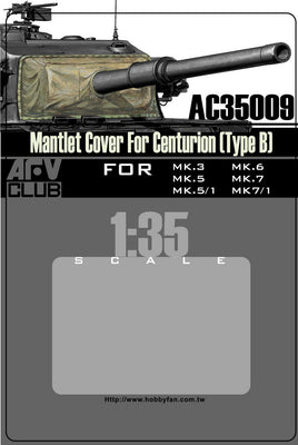  1/35 AFV Mantlet Cover for Centurion (Type B) - AC35009