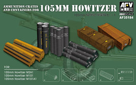 1/35 AFV Ammunition Crates and Containers for 105mm Howitzer - AF35184