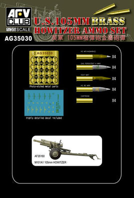 1/35 AFV U.S. 105mm Howitzer Ammo Set - AG35030