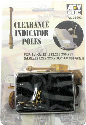 1/35 AFV Clearance Indicator Poles AC35002