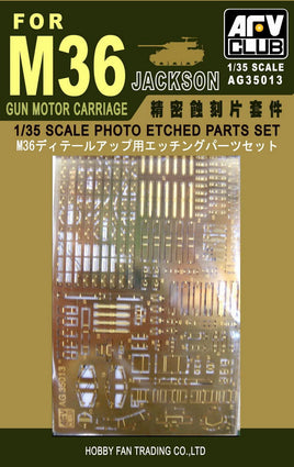 1/35 AFV M36 Etched Parts - AG35013