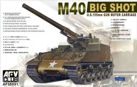 1/35 AFV M40 155mm Gun Motor Carriage - AF35031 - MPM Hobbies