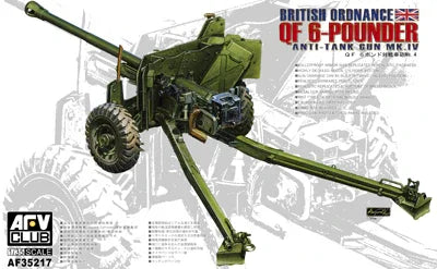 1/35 AFV Ordnance QF 6Pdr. Gun Late Type - AF35217 - MPM Hobbies