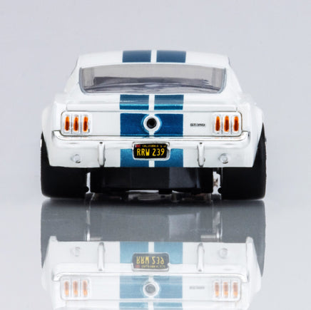 AFX 1965 Shelby Mustang GT350 White/Blue - 22068