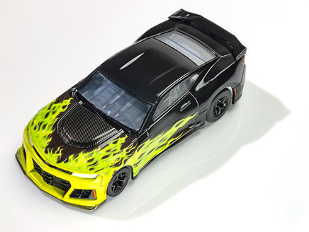 AFX Camaro 2021 Wildfire Black/Lime - 22060