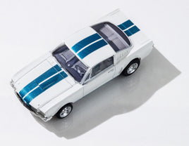 AFX 1965 Shelby Mustang GT350 White/Blue - 22068