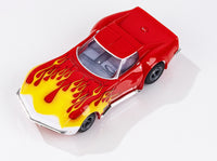 AFX Corvette 1970 Red/Yellow Wildfire - 22055